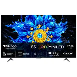 TCL P8L 85P8L TV 2,16 m (85") 4K Ultra HD Smart TV Wifi Noir 450 cd/m²
