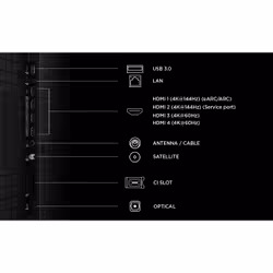 TCL P8L 85P8L TV 2,16 m (85") 4K Ultra HD Smart TV Wifi Noir 450 cd/m² - Vue supplémentaire 5