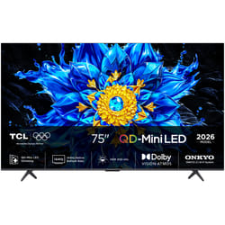 TCL P8L 75P8L TV 190,5 cm (75") 4K Ultra HD Smart TV Wifi Noir 450 cd/m²