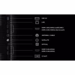 TCL P8L 65P8L TV 165,1 cm (65") 4K Ultra HD Smart TV Wifi Noir 450 cd/m² - Vue supplémentaire 5