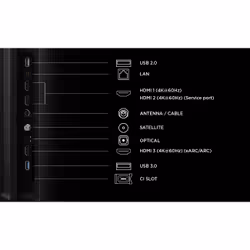 TCL P7L 43P7L TV 109,2 cm (43") 4K Ultra HD Smart TV Wifi Noir 400 cd/m² - Vue supplémentaire 5
