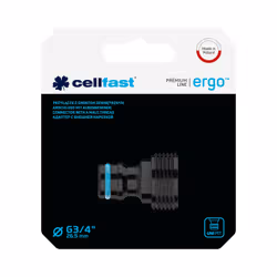 CELLFAST 53-235 Connecteur de robinet ABS Noir 1 pièce(s) - Vue supplémentaire 2
