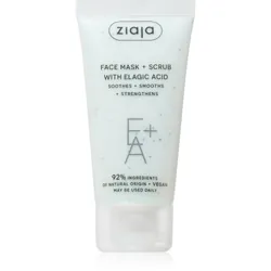 Ziaja Face Mask + Scrub with Elagic Acid 55 ml
