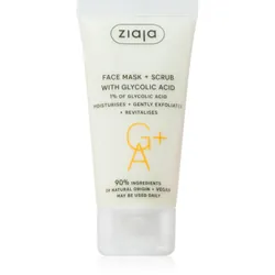 Ziaja Face Mask + Scrub with Glycolic Acid 55 ml