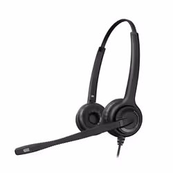 Axtel Elite HDvoice duo NC Casque Arceau Noir, Argent - Vue supplémentaire 4