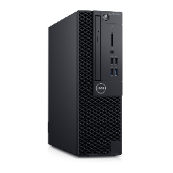DELL OptiPlex 3060 i3-8100 SFF Intel® Core™ i3 4 Go 500 Go HDD Windows 10 Pro PC Noir