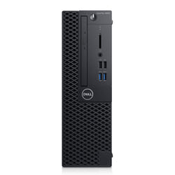 DELL OptiPlex 3060 i3-8100 SFF Intel® Core™ i3 4 Go 500 Go HDD Windows 10 Pro PC Noir