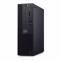DELL OptiPlex 3060 i3-8100 SFF Intel® Core™ i3 4 Go 500 Go HDD Windows 10 Pro PC Noir - Vue supplémentaire 2