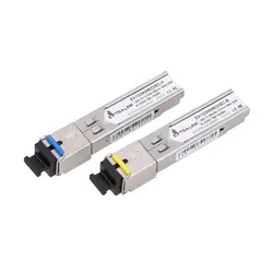 Extralink Module SFP-WDM SFP 1,25G 1,25 Gbit/s, 1 310/1 550 nm, mode unique, 3 km, SC, HOME, paire