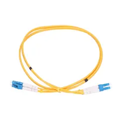 Extralink Cordon de brassage LC/UPC-LC/UPC Monomode, Duplex, G652D, 3 mm, 0,5 m