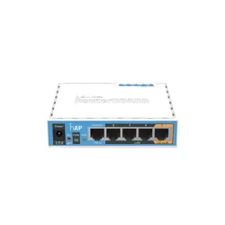 Mikrotik hAP Blanc Connexion Ethernet, supportant l'alimentation via ce port (PoE)