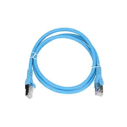 Extralink Cordon de brassage LAN Cat.6A S/FTP 1m Câble réseau paire torsadée en cuivre 10Gbit/s