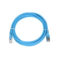 Extralink Cordon de brassage LAN Cat.6A S/FTP 3 m Câble réseau paire torsadée en cuivre 10Gbit/s