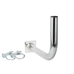 Extralink Support de balcon Extralien L400 400mm, avec colliers M8, acier, galvanisé