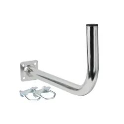 Extralink Support de balcon Extralien L500 500mm, avec colliers M8, acier, galvanisé
