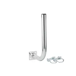 Extralink Support de balcon L250x400 250x400mm, avec colliers M8, acier, galvanisé