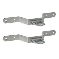 Extralink Support de mât Extralien K75 75 mm, avec colliers M8, acier, galvanisé