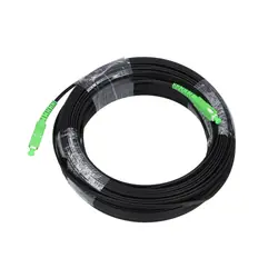 Extralink Cordon de brassage SC/APC-SC/APC Plat pendentif, monomode, Simplex, G.657A2, 50m