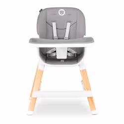 Lionelo Mona Chaise haute convertible Siège rembourré Gris, Blanc - Vue supplémentaire 2