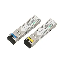 Extralink Module SFP-WDM SFP 1,25G 1,25 Gbit/s, 1 310/1 550 nm, mode unique, 20 km, LC, DOM, paire, dédié a HP/Aruba