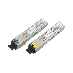 Extralink Module SFP-WDM SFP 1,25G 1,25 Gbit/s, 1 310/1 550 nm, mode unique, 3 km, SC, DOM, paire, dédié a HP/Aruba