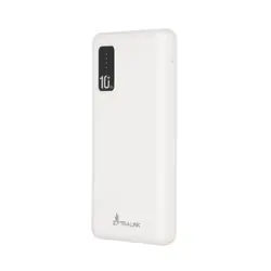 Extralink Banque d'alimentation EPB-098W 10 000 mAh Blanc Banque d'alimentation, USB-C
