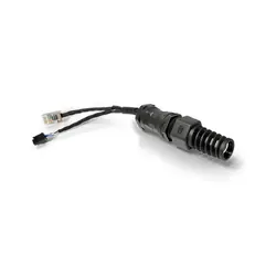 QuWireless QRJ45-P câble de réseau Noir 0,16 m