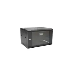 Digitus DN-W19 06U/450/B étagère 6U Rack monté sur le mur Noir