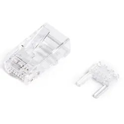 Digitus X-ML-6AU-IMP connecteur de fils RJ45 Transparent