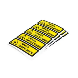 Digitus SP-NKL-US marqueur de câble Noir, Jaune 20 pièce(s)