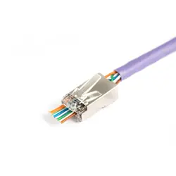 Digitus X-ML-5F-EZ connecteur de fils RJ45 Gris