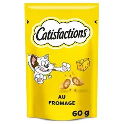 Catisfactions Friandises au fromage pour chat et chaton 60g