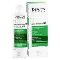DERCOS ANTI-PELLICULAIRE SHAMPOOING 200ML GRAS+ FORMAT VOYAGE OFFERT