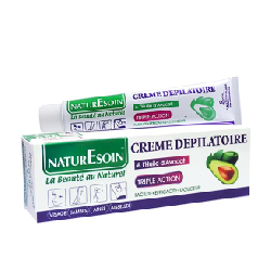 NaturEsoin Crème Dépilatoire à l’Huile d’Avocat – 50 ml