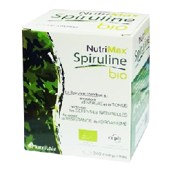 Nutrimax Spiruline Bio – 240 Comprimés
