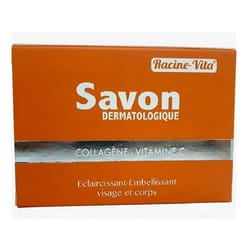RACINE VITA SAVON DERMATOLOGIQUE ÉCLAIRCISSANT A LA COLLAGÈNE ET VITAMINE C