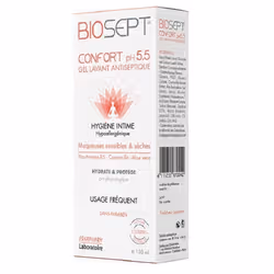 Biosept 5.5 Gel Nettoyant Traitant 120Ml