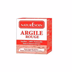 Nature soin argile Rouge sachet 100G