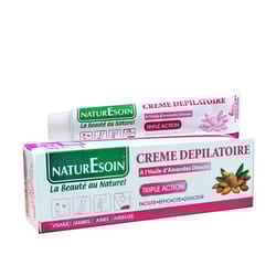 NaturEsoin Crème Dépilatoire à l’Huile d’Amandes Douces – 50 ml