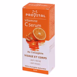 Pro Vital Vitamine C Sérum au Collagène – 30 ml