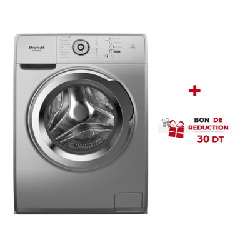 Lave Linge Frontale BRANDT 7 Kg (BAL72SS) - Silver