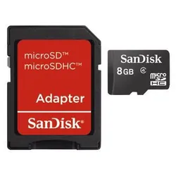 SanDisk 8GB microSDHC 8 Go