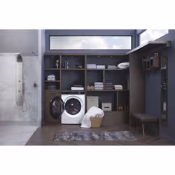 Haier Super Drum Series 7 HW150-BP14986E machine à laver Charge avant 15 kg 1400 tr/min A Blanc - Vue supplémentaire 8