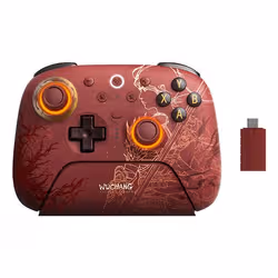 8Bitdo Ultimate 2 - WUCHANG: Fallen Feathers Bourgogne Bluetooth/RF/USB Manette de jeu Analogique/Numérique Android, PC