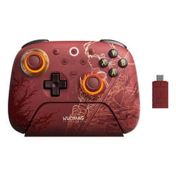 8Bitdo Ultimate 2 - WUCHANG: Fallen Feathers Bourgogne Bluetooth/RF/USB Manette de jeu Analogique/Numérique Android, PC
