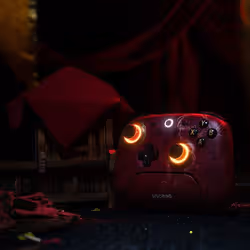 8Bitdo Ultimate 2 - WUCHANG: Fallen Feathers Bourgogne Bluetooth/RF/USB Manette de jeu Analogique/Numérique Android, PC - Vue supplémentaire 3