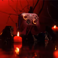 8Bitdo Ultimate 2 - WUCHANG: Fallen Feathers Bourgogne Bluetooth/RF/USB Manette de jeu Analogique/Numérique Android, PC - Vue supplémentaire 8