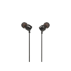 JBL Tune 110 Casque Avec fil Ecouteurs Musique Noir