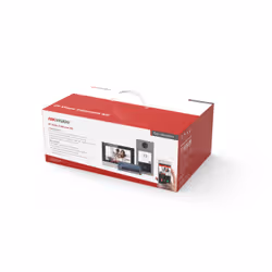 Hikvision DS-KIS604-S(C) système vidéophone 2 MP 17,8 cm (7") Noir, Gris, Argent - Vue supplémentaire 2