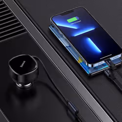 Baseus Enjoyment Smartphone Noir Allume-cigare Charge rapide Auto - Vue supplémentaire 7